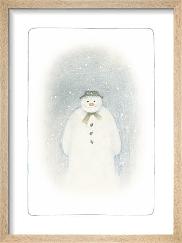 The Snowman inside cover illustration by Raymond Briggs