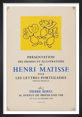 Maison de la Pensée Francaise, 1946 by Henri Matisse