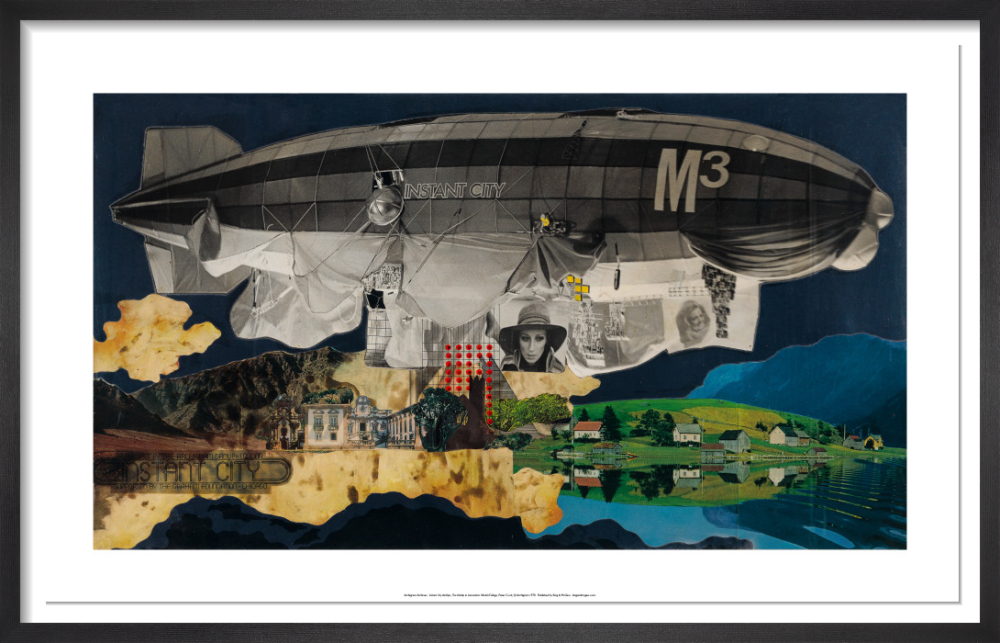 ARCHIGRAM 作品集 Instant City, Audio Visual Jukebox Special Edition Print by
