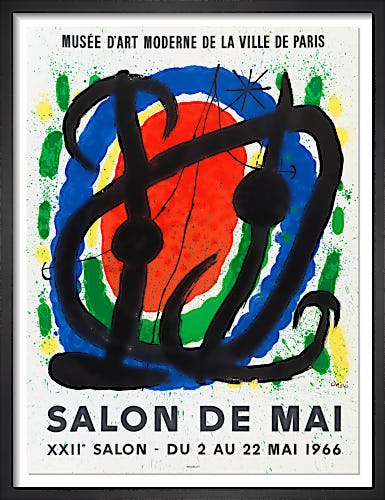Salon de Mai, 1966 by Joan Miró