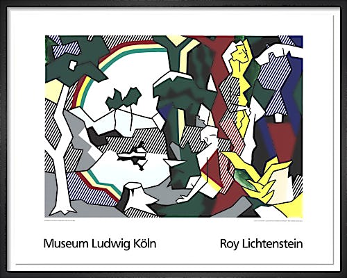 Landscape with Figures (1989) by Roy Lichtenstein
