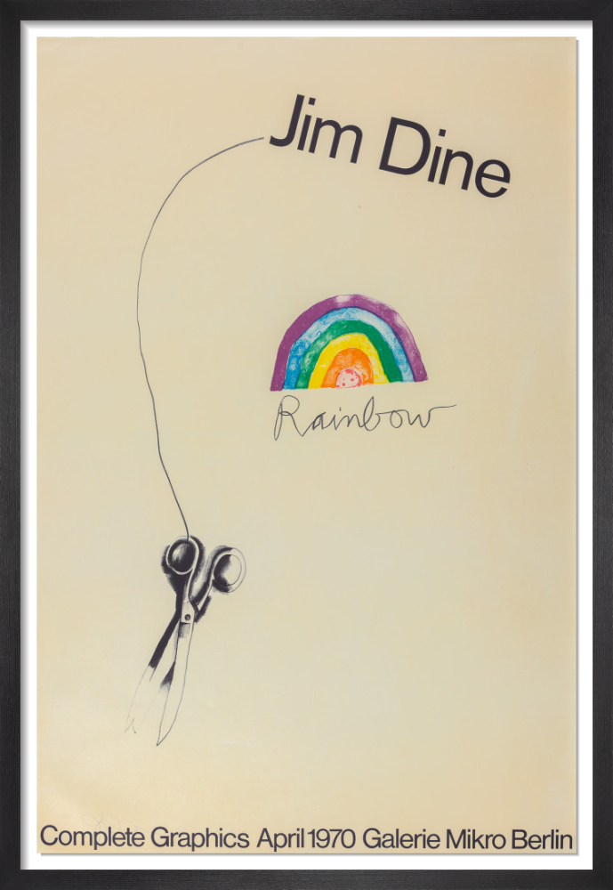 Rainbow Scissors 1969 (Signed)