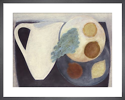 Jug with Pomegranate, Lemons and Grapes by Vivienne Williams