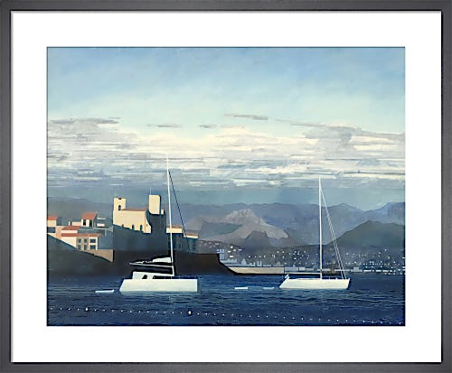 White Boats Antibes by Andrew Lansley
