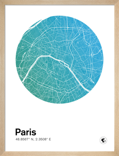 Paris by MMC Maps