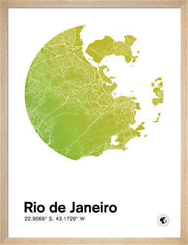 Rio de Janeiro by MMC Maps