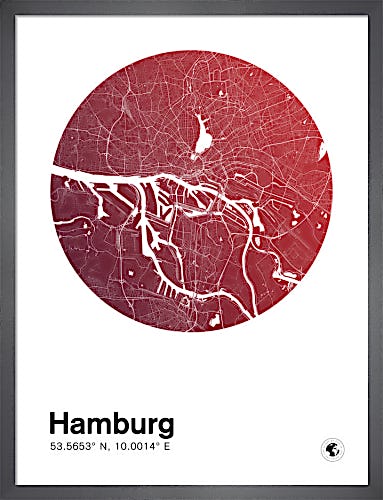 Hamburg by MMC Maps