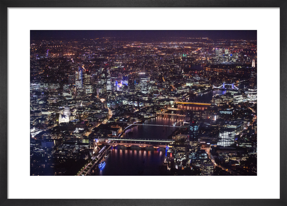 Aerial View of London, 2015