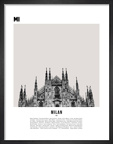 Milan by WK Fox Art