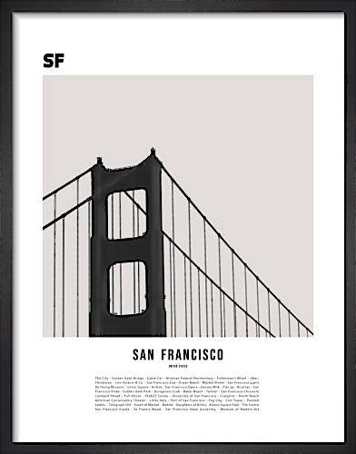 San Francisco by WK Fox Art