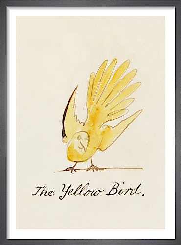 The Yellow Bird by Edward Lear