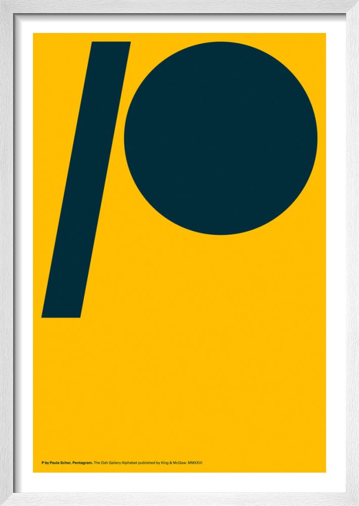 P by Paula Scher