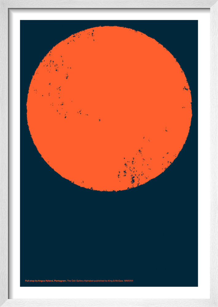 Full stop by Angus Hyland