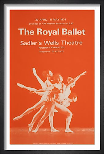 The Royal Ballet by Rare Theatre Posters