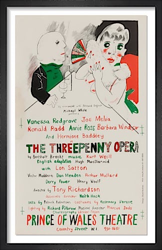 The Threepenny Opera by David Hockney
