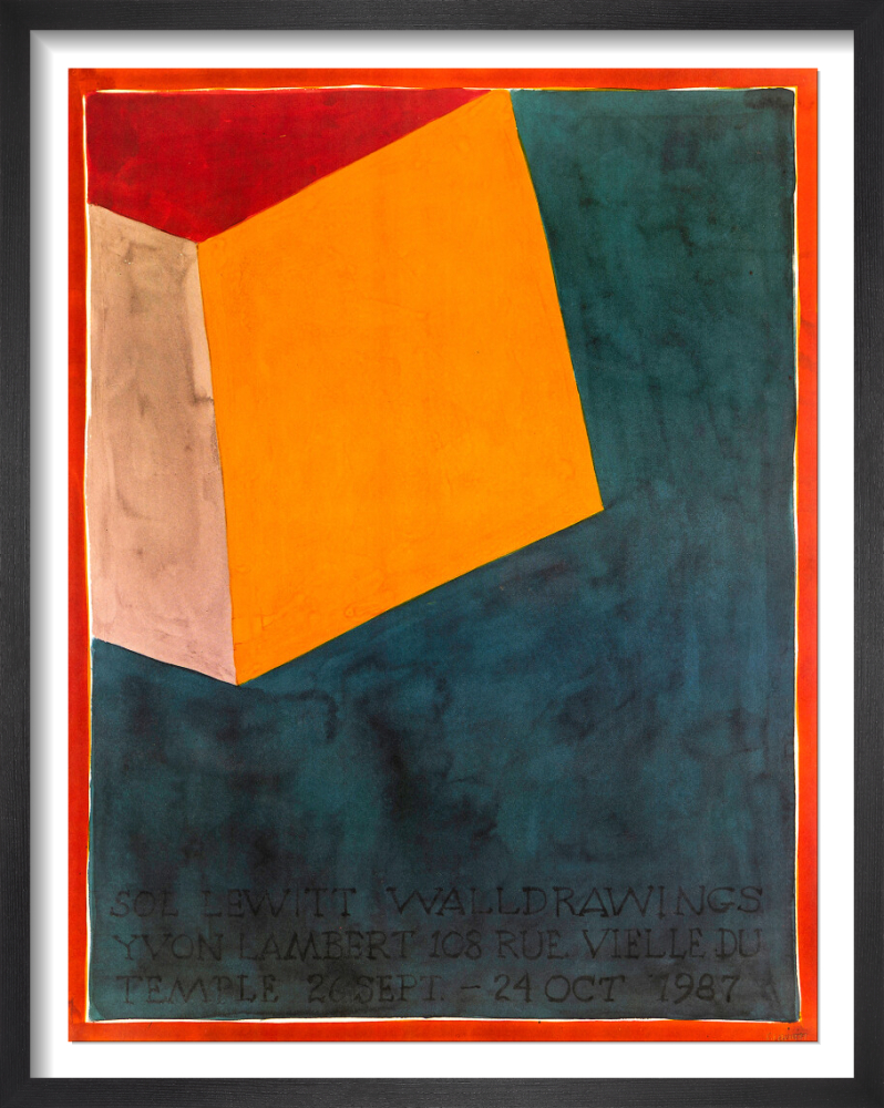 Homage to the Square: Yellow Climate, 1961 Poster by Josef