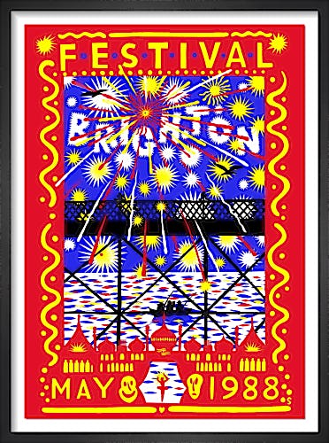 Brighton Festival 1988 by Martin Sharp
