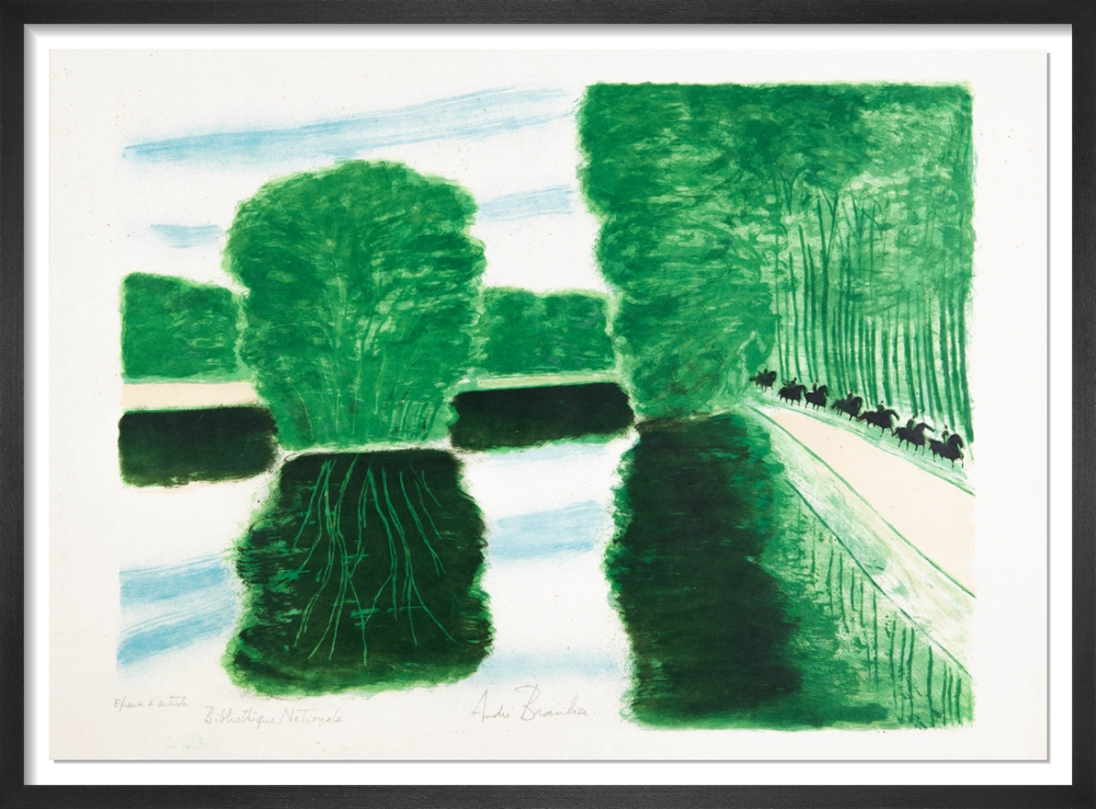 Randonnée en Touraine, 1981 (Signed)