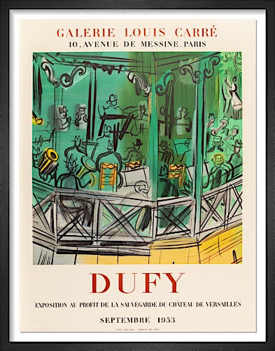 Le Kiosque à Musique - Galerie Louis Carré by Raoul Dufy