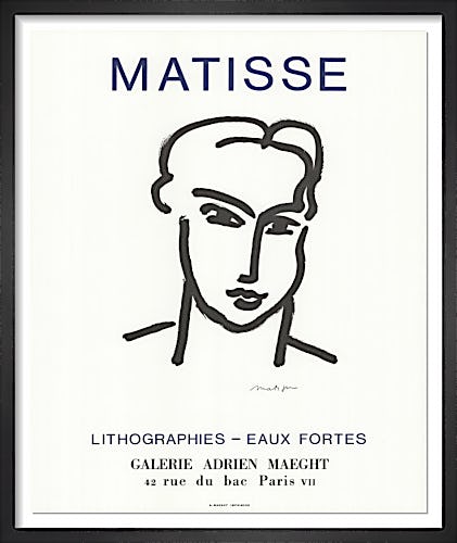 Portrait de Katia by Henri Matisse