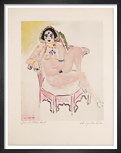 L'Odalisque Assise by Henri Matisse