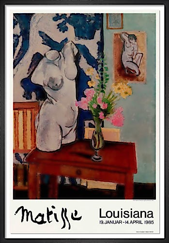 Plaster Torso and Flower Bouquet, 1919 by Henri Matisse