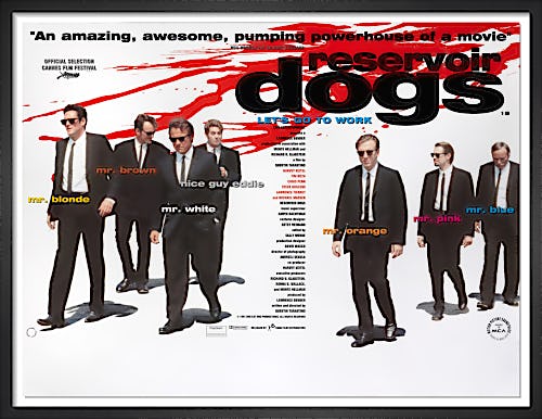 Reservoir Dogs 1992 by Rare Cinema Collection