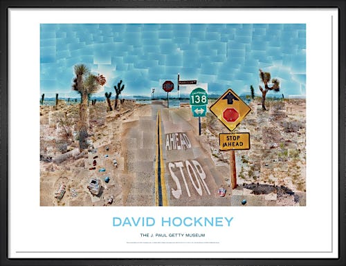 Pearblossom Highway by David Hockney