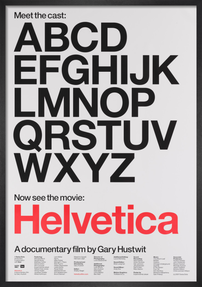 Helvetica, 2007