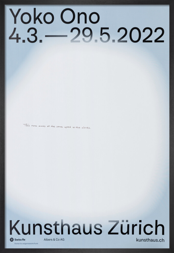 Kunsthaus Zürich (This room moves at the same speed as the clouds), 2022
