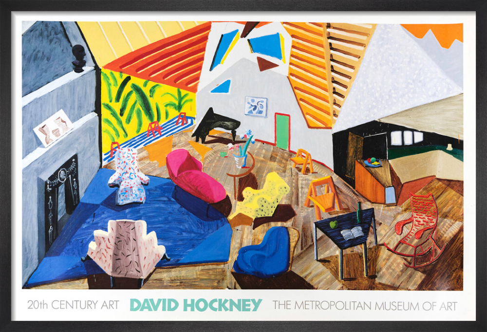 Park Hotel Munich (1972) Poster by David Hockney | King & McGaw