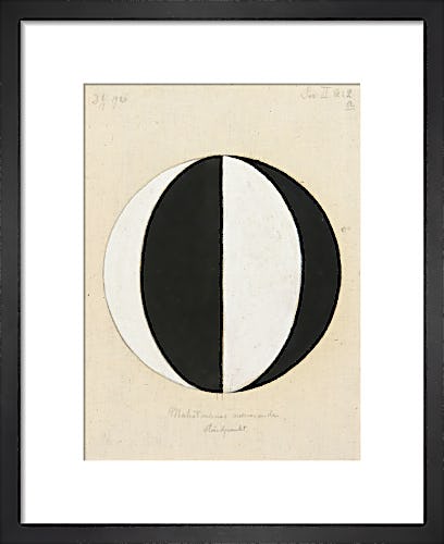 No.2a, The Current Standpoint of the Mahatmas, 1920. by Hilma af Klint