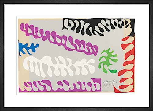 The Lagoon : Maquette for Plate XVII 1946 by Henri Matisse