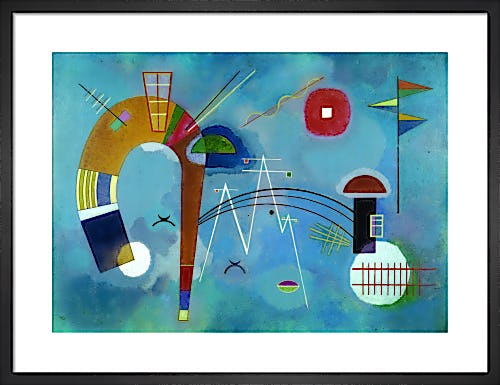Round and Pointed 1930 by Wassily Kandinsky