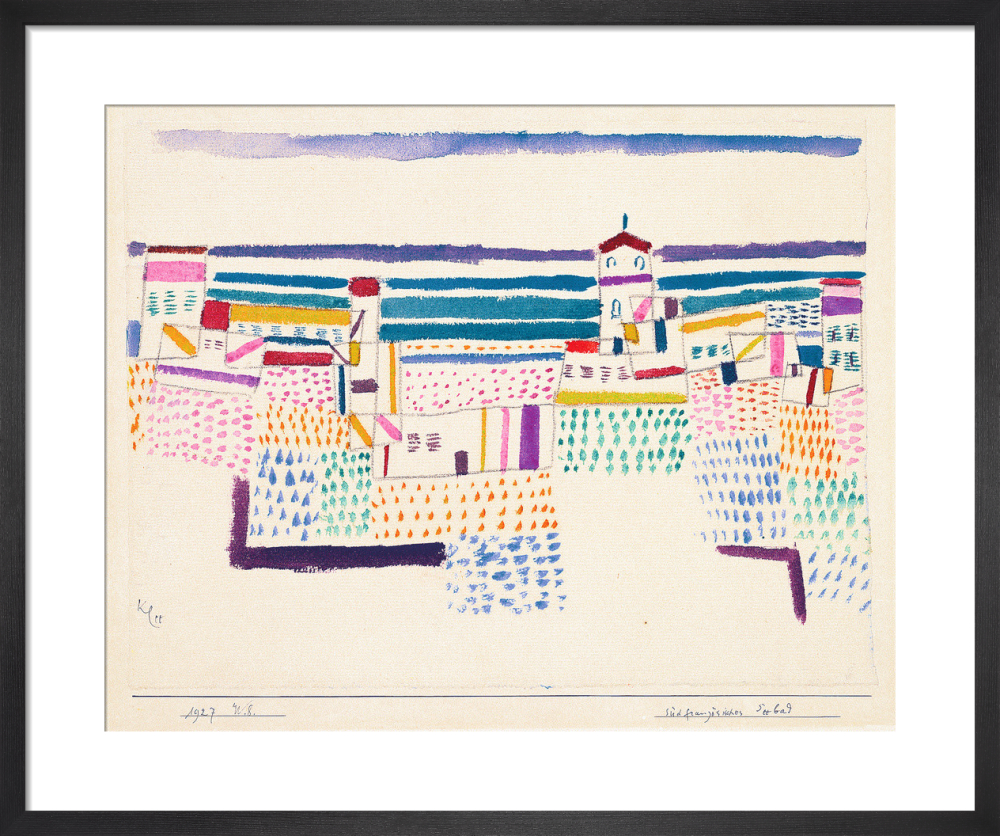 Seaside Resort In The South Of France, 1927 Art Print By Paul Klee ...