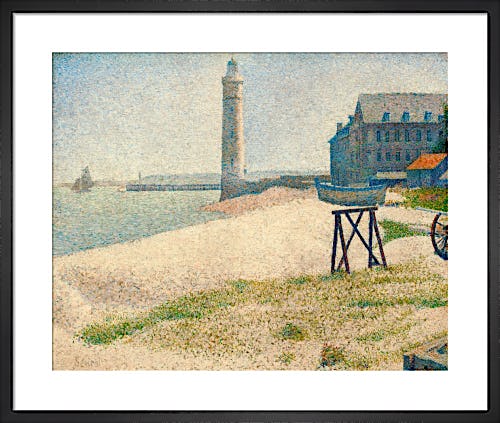 The Lighthouse at Honfleur, 1886 by Georges Seurat