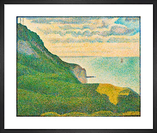 Seascape at Port-en-Bessin, Normandy, 1888 by Georges Seurat