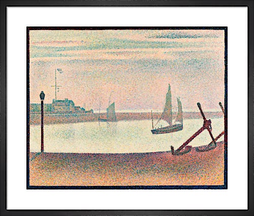 The Channel at Gravelines, Evening, 1890 by Georges Seurat