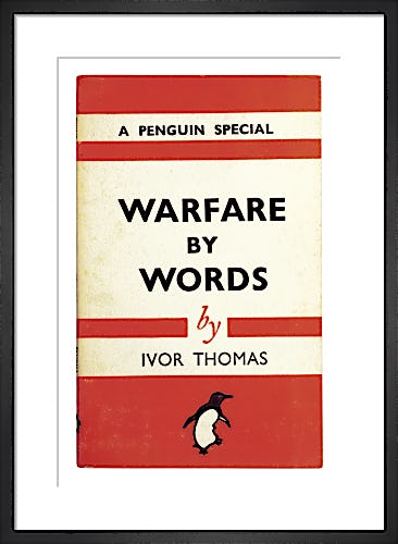 Warfare by Words by Penguin Books