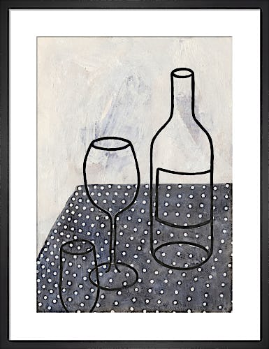 Wine on Spotted Cloth by Bianca Harrington