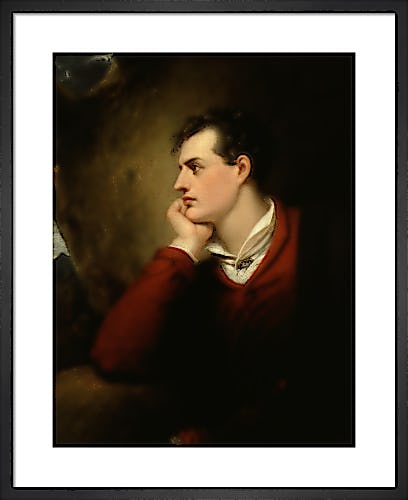 Lord Byron, 1813 by Richard Westall