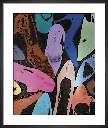 Diamond Dust Shoes (Random), 1980 by Andy Warhol