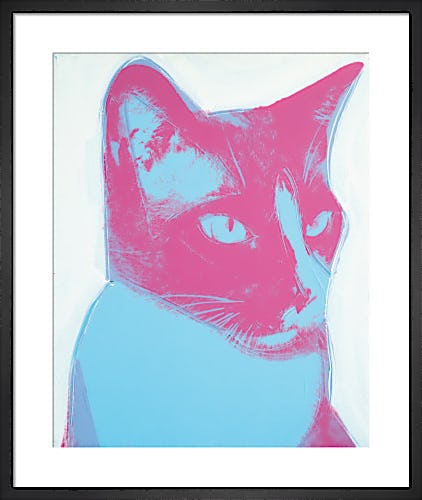 Cat, 1976 by Andy Warhol
