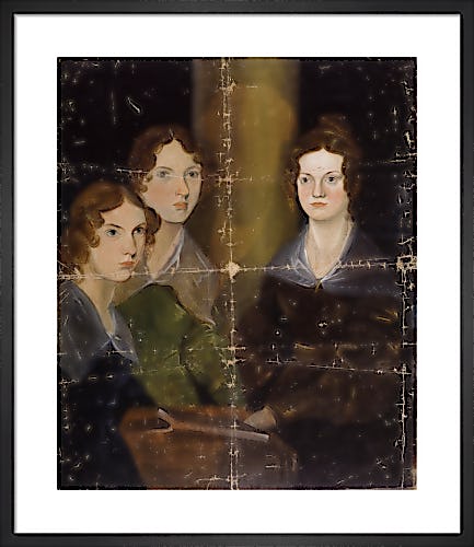 The Brontë Sisters (Anne Brontë; Emily Brontë; Charlotte Brontë), circa 1834 by Patrick Branwell Brontë