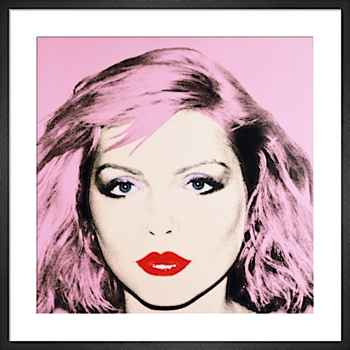 Debbie Harry, 1980 (pink) by Andy Warhol