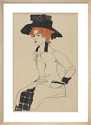 Portrait of a Woman by Egon Schiele
