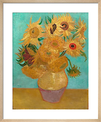 Sunflowers, 1888 -1889 by Vincent Van Gogh