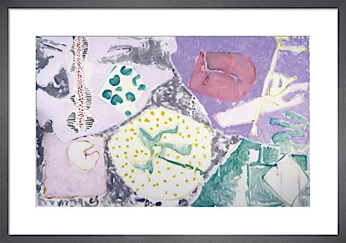 Pale Garden Painting : July - August 1984 by Patrick Heron