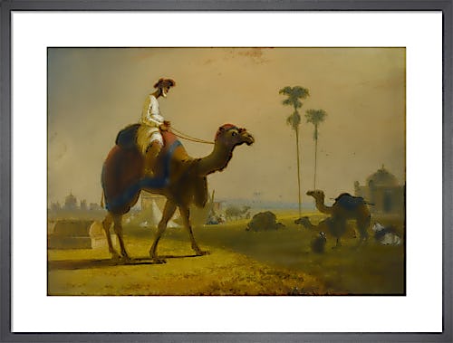 The Hirkarrah Camel (A Scene in the East Indies) by William Daniell