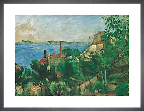 La Mer à L'Estaque, 1876 by Paul Cézanne